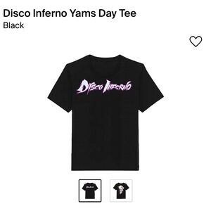 Disco Inferno Yams Day Tee 2019